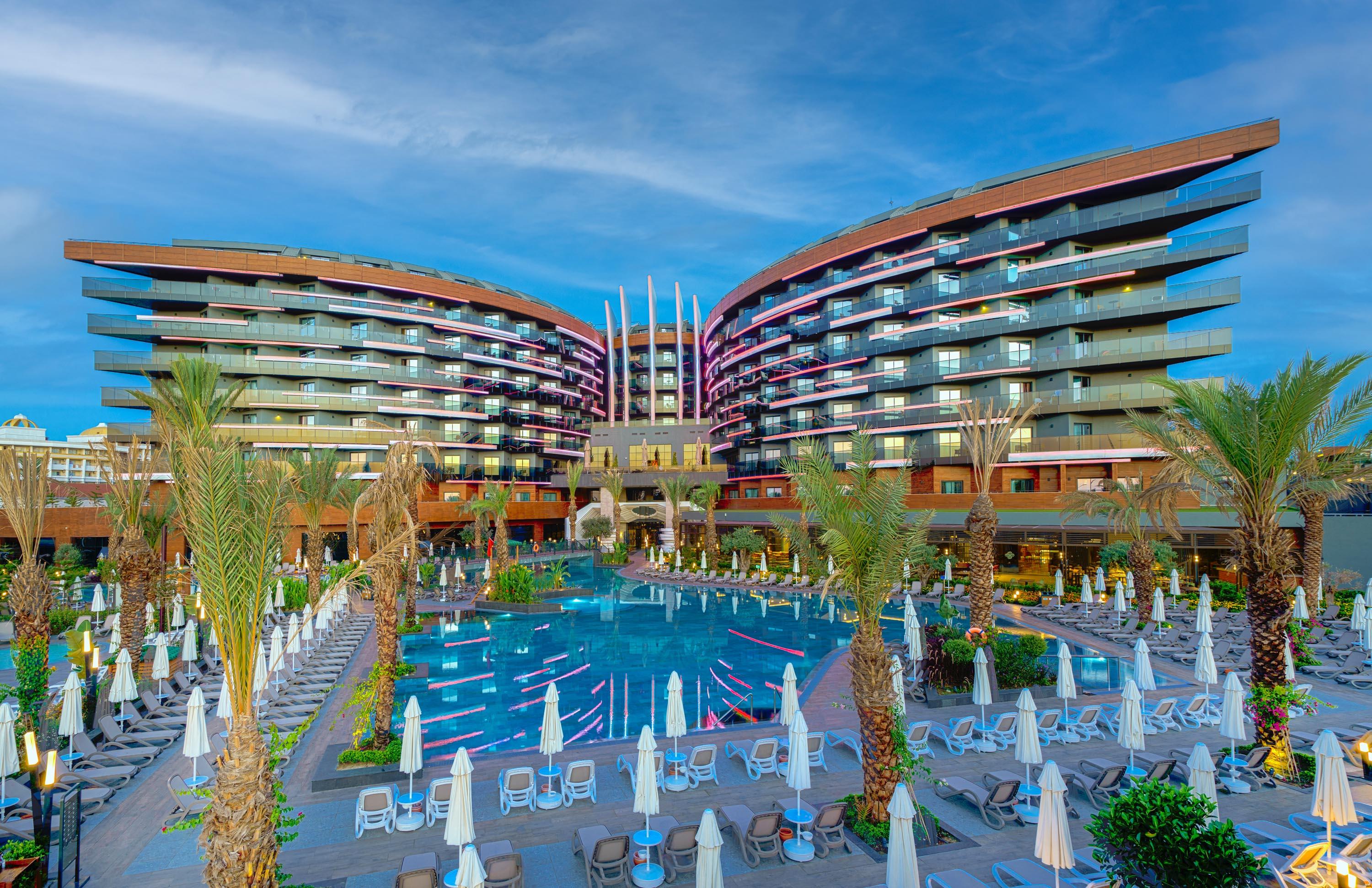 Отель Kirman Calyptus Resort & Spa Сиде – актуальные цены 2024 года,  отзывы, забронировать сейчас